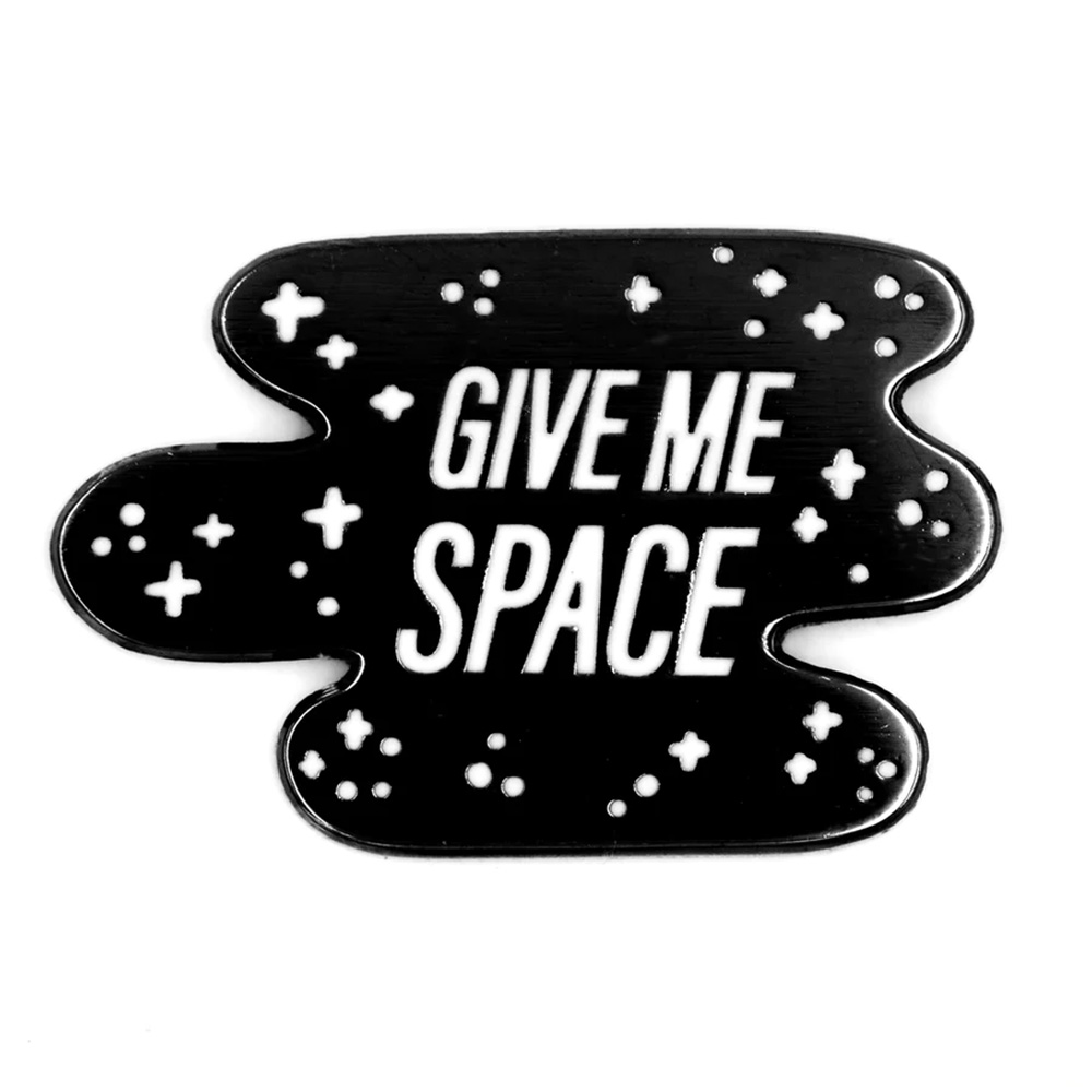 Fashion Accessories, These are Things, Enamel Pin, Accessories, Unisex, 650359, Give Me Space